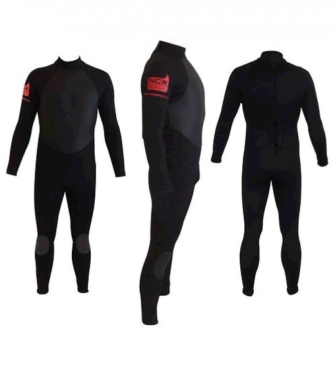 Full Winter Steamer 5/3mm Back Zip Surf Wetsuit North Coast Wetsuits