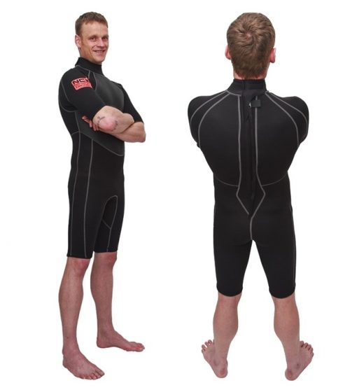 NCW 3/2mm shorty wetsuit