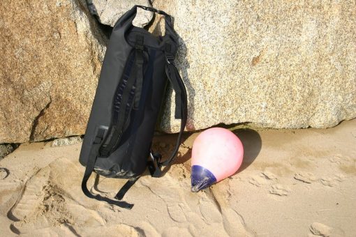 Drybag rucksack with padded straps