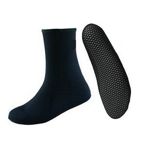 thumbnail image 2 of Neoprene Socks Black L Size (40-41), Adjustable Snug Fit 2 of 12