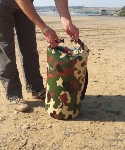 45l camo drybag clip shut top