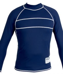 NCW UV50+ rash vest long sleeve navy