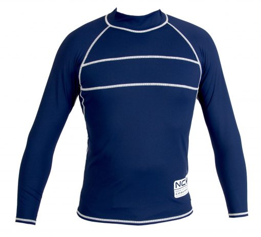 NCW UV50+ rash vest long sleeve navy