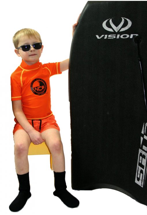 NCW kids short sleeve uv50 rash vest