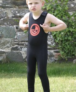 NCW 2mm thermal lined kids & junior long john wetsuit