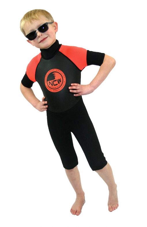 kids 3mm shorty wetsuit
