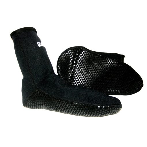 2mm neoprene socks with grippy soles