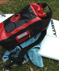 NCW 30L backpack drybag goes for a surf