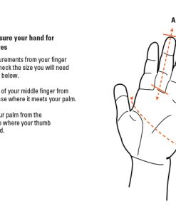 measuring your hand for wetsuit gloves