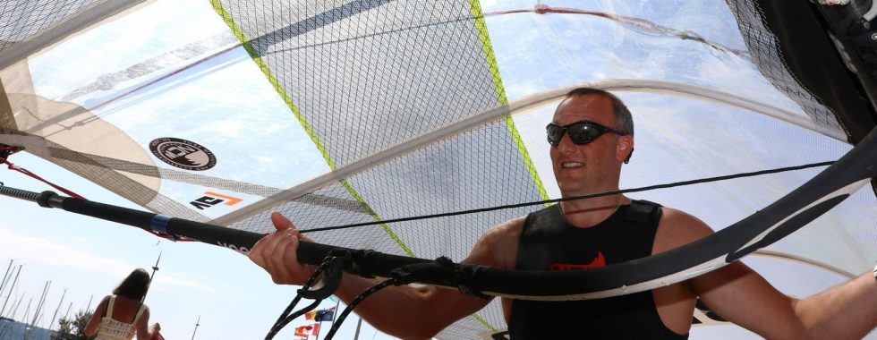 Mark Kay NCW rider - champion windsurfer