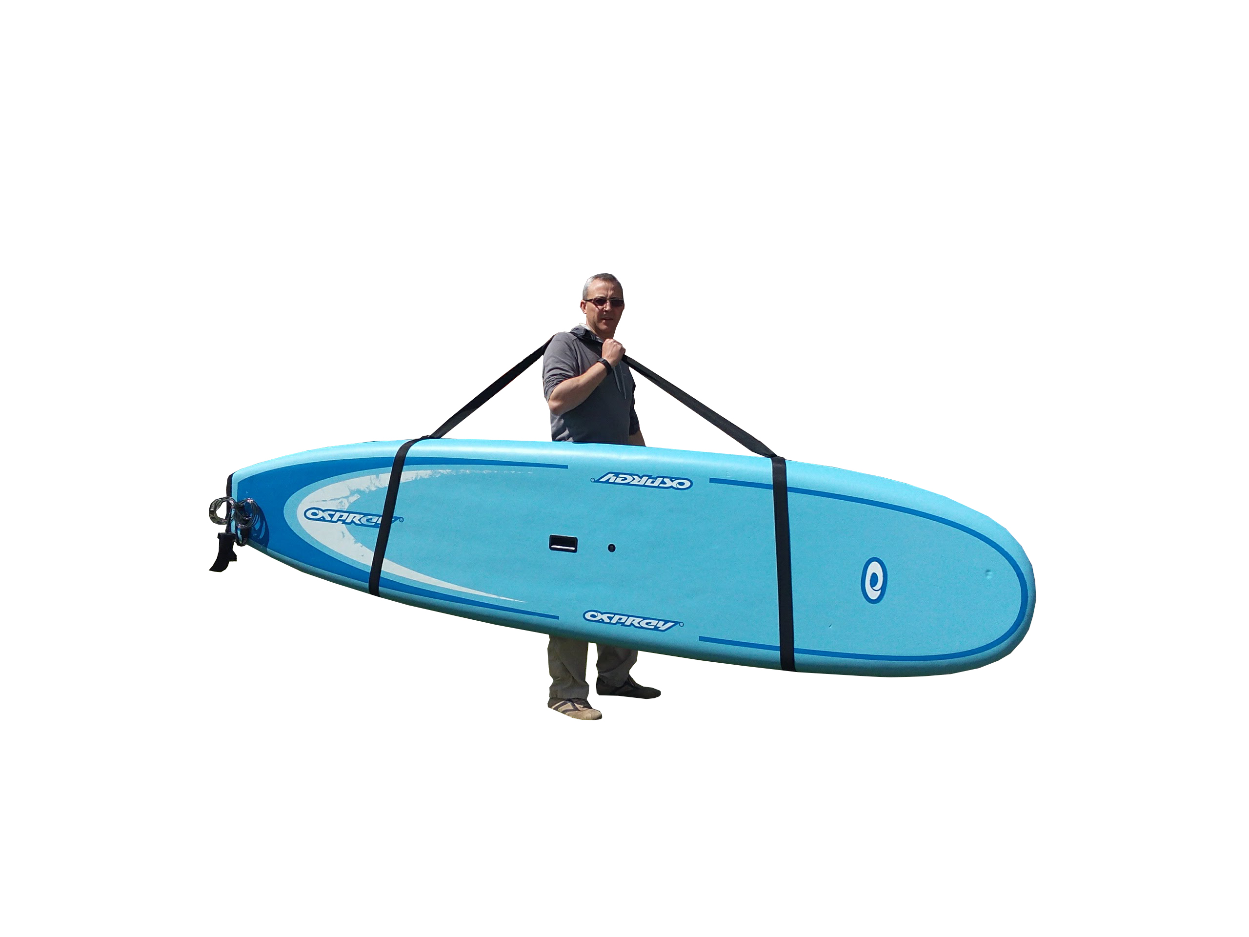 Heavy Duty Paddle Strap Lvsnro Paddleboard Carrier Strap - Adjustable SUP/ Kayak/Surfboard Shoulder Strap Paddle Board Carrying Strap