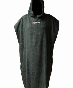 Northcore Beach Basha Towelling Changing Robe in black