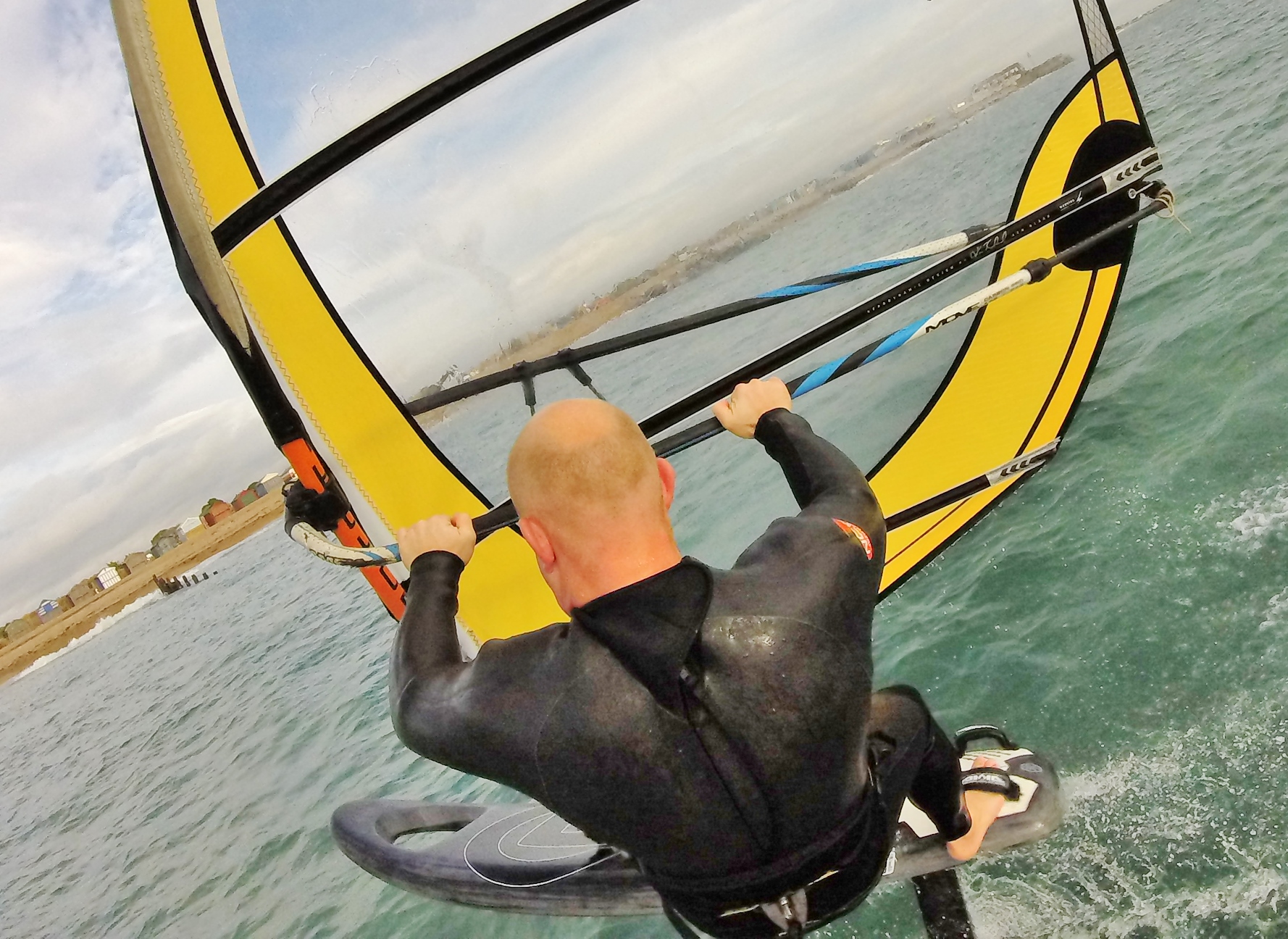 The Surface super warm 5/3mm back zip windsurf/kitesurf/SUP wetsuit