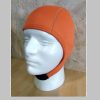 2mm open water swim cap in safety orange