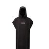 NORTHCORE Beach Basha Towelling Changing Robe in BLACK (NOCO24A)