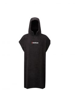 NORTHCORE Beach Basha Towelling Changing Robe in BLACK (NOCO24A)