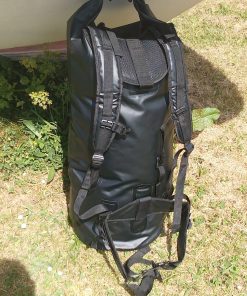 85l PVC rucksack dry bag black