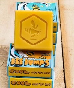 Bee Bumps surf wax - wax for warmer water use - locally made here in Cornwall