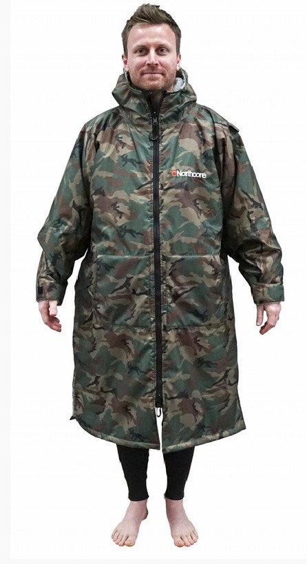 NORTHCORE Beach Basha Sport outdoor changing robe camo noc024p