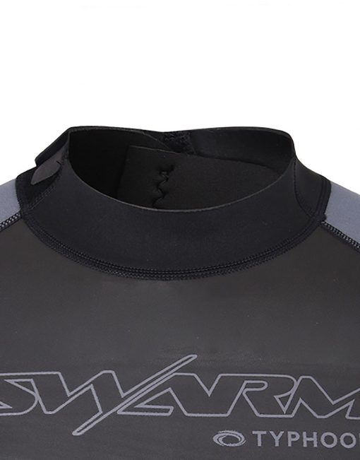 2021 swarm mens 3mm shorty wetsuit (collar)