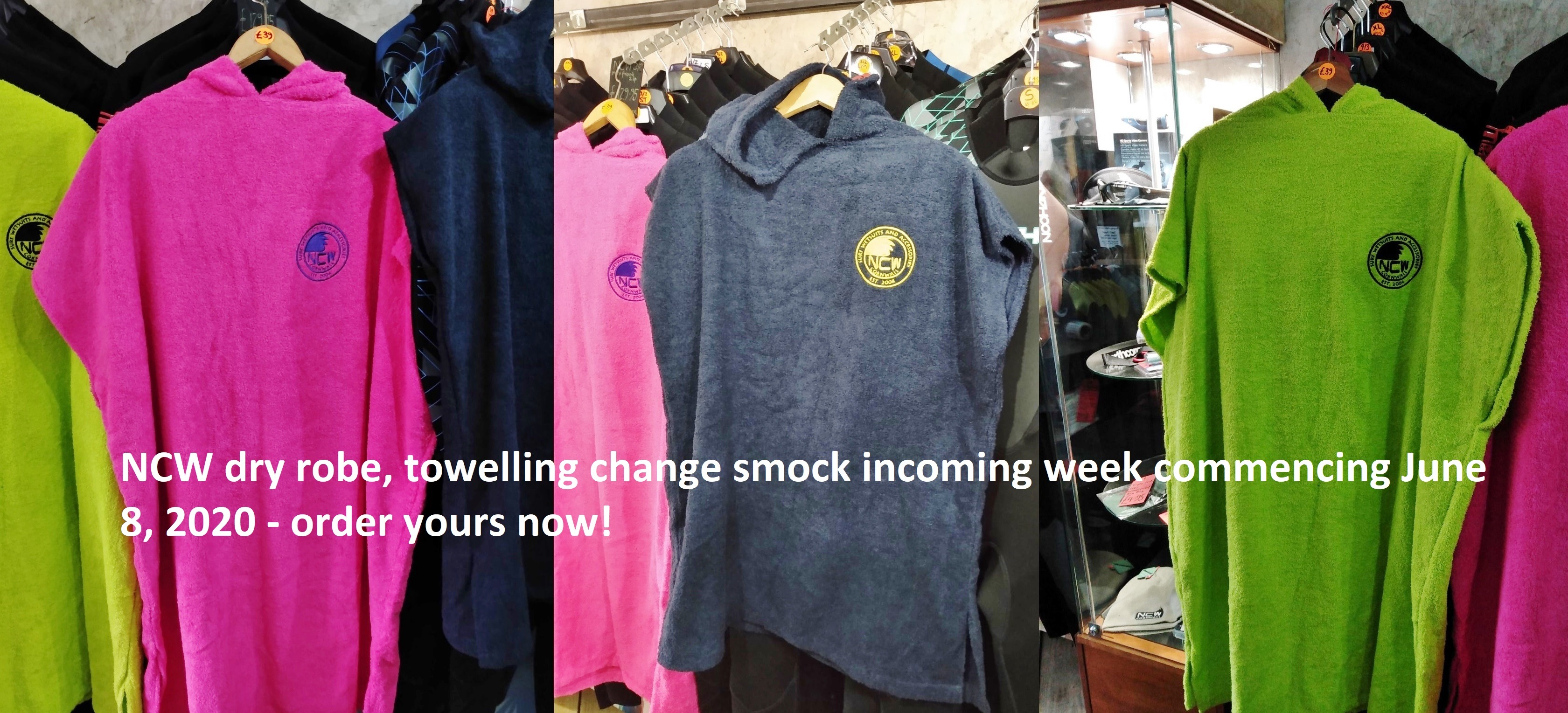 North Coast Wetsuits change robe dry robe towelling smock chaange robe