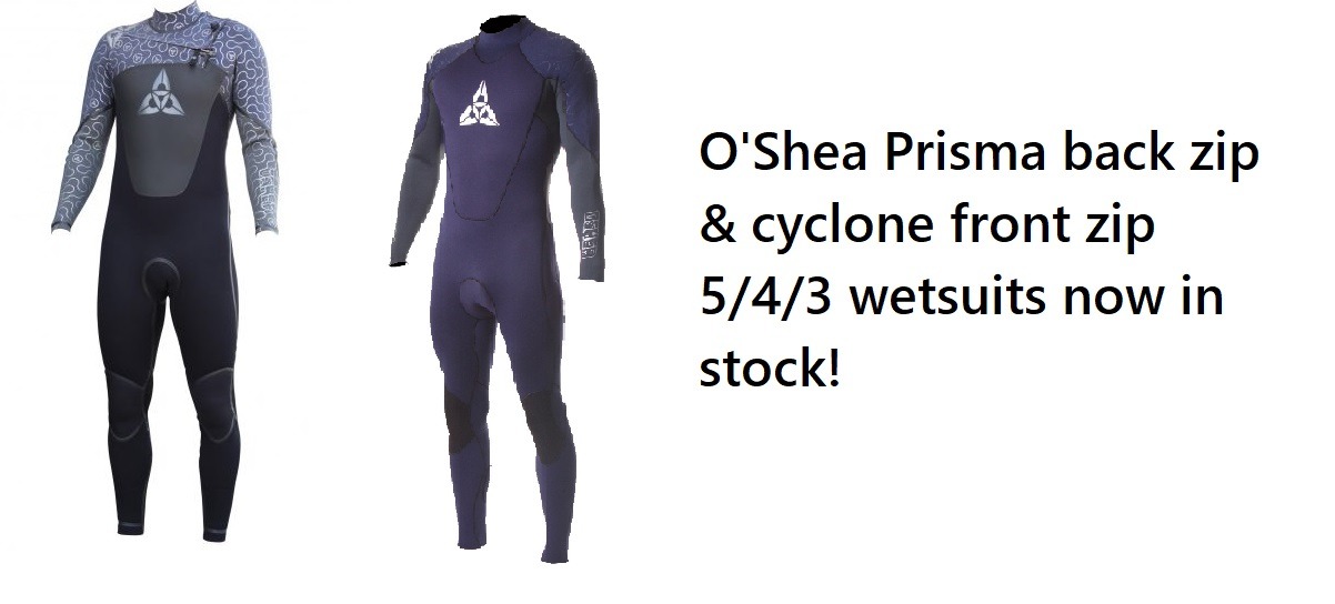 O'Shea Men's Prisma 5.4.3 Wetsuit Back Zip 