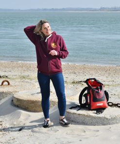 NCW Sherpa hoodie 1 Maroon