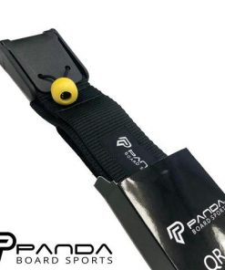 Panda Boardsports quick release safety belt for stand up paddle board leashes.