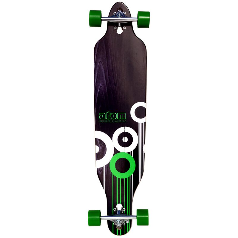 Atom 41″ Drop Through longboard skateboard.
