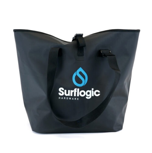 Surflogic waterproof dry-bucket 50L for wet wetsuit transport black, olive, blue, silver/grey, coral, turquoise