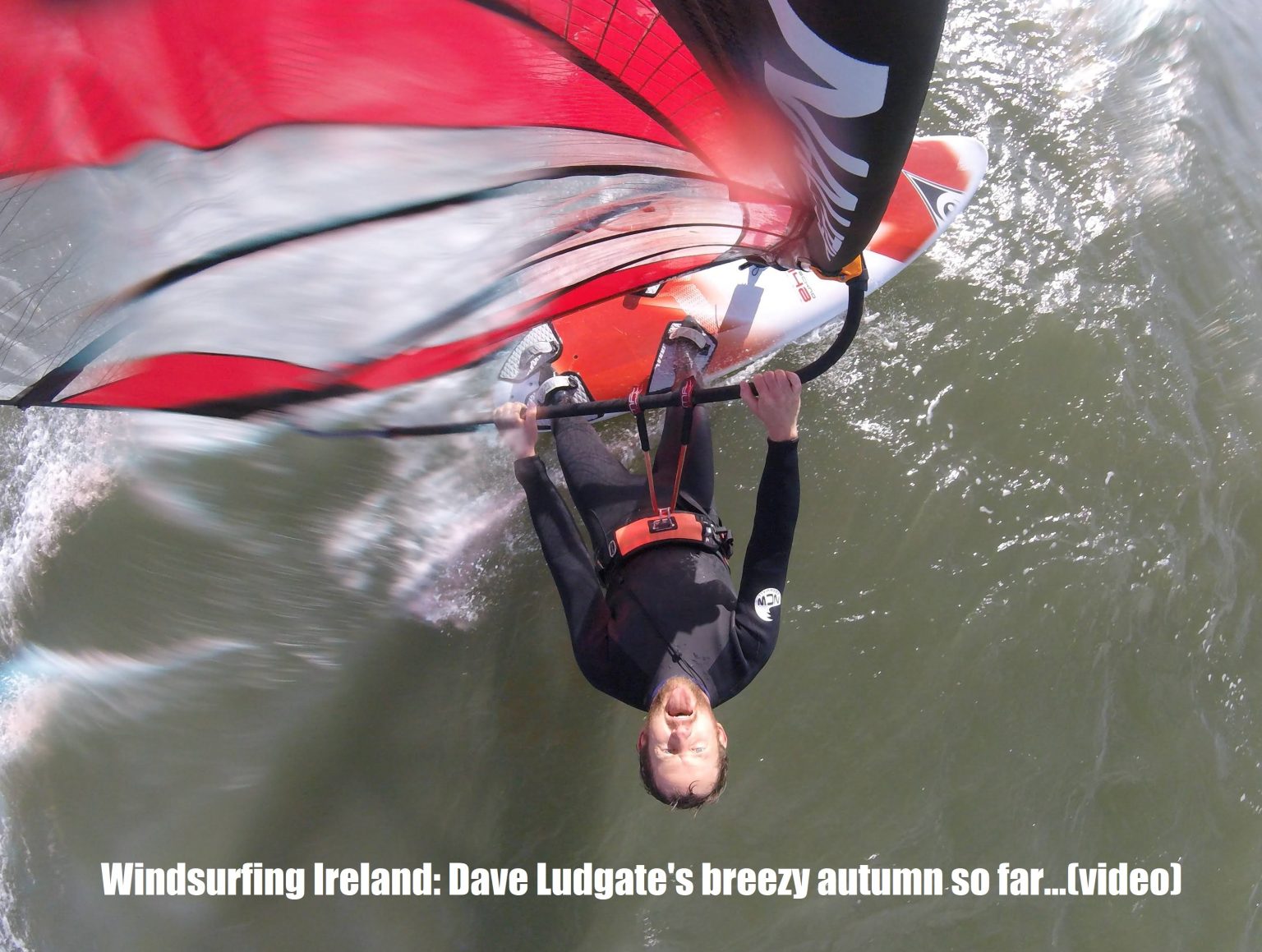 Windsurfing Ireland Dave Ludgate's breezy autumn so far...(video)
