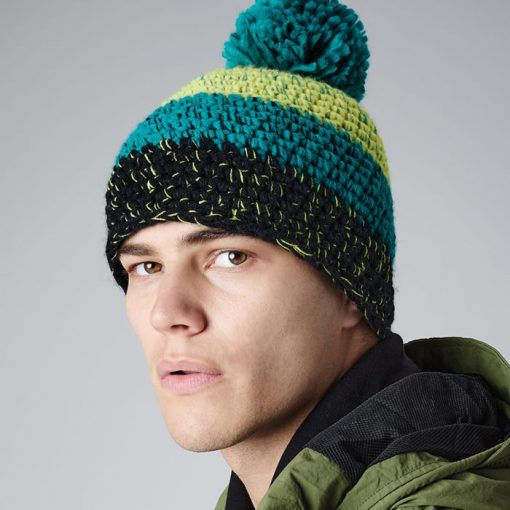 Beechfield Freestyle beanie hat.