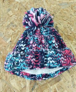 NCW Twister Pom Pom beanie hat.