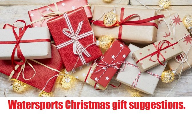 Watersports Christmas gift suggestions.