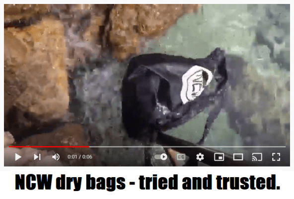 NCW dry bags - tried and trusted.