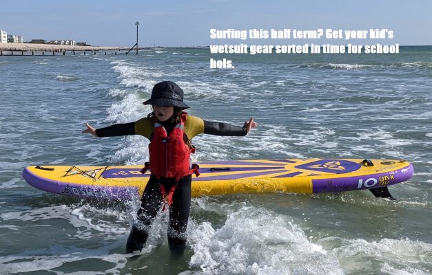 Surfing this half term Get your kid's wetsuit gear sorted in time for school hols. #1