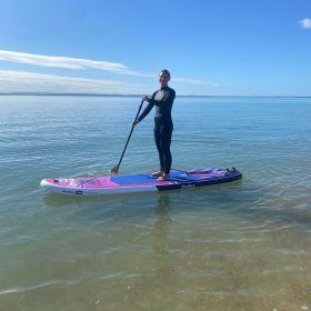 Paddle bioarding sunshine