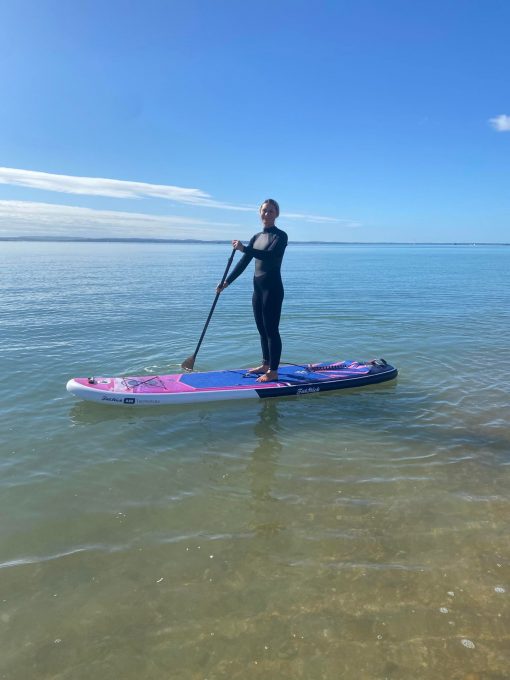 Paddle bioarding sunshine
