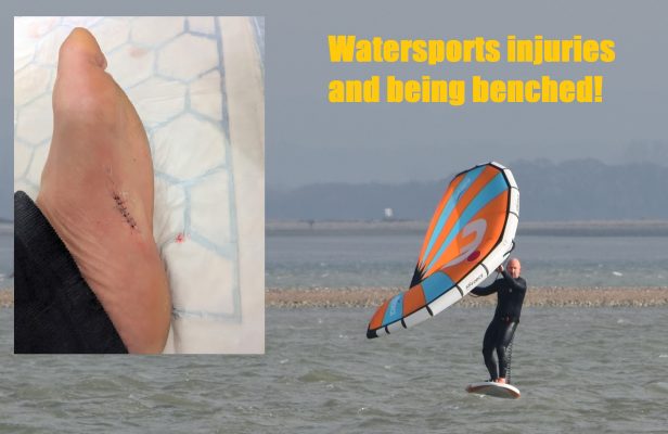 Watersports injuries and being benched!