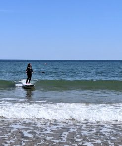 Freshwater Bay Paddleboard Co. Classic stand up paddle board 9'11 10'6 painted glass Paulownia wood finish. #36