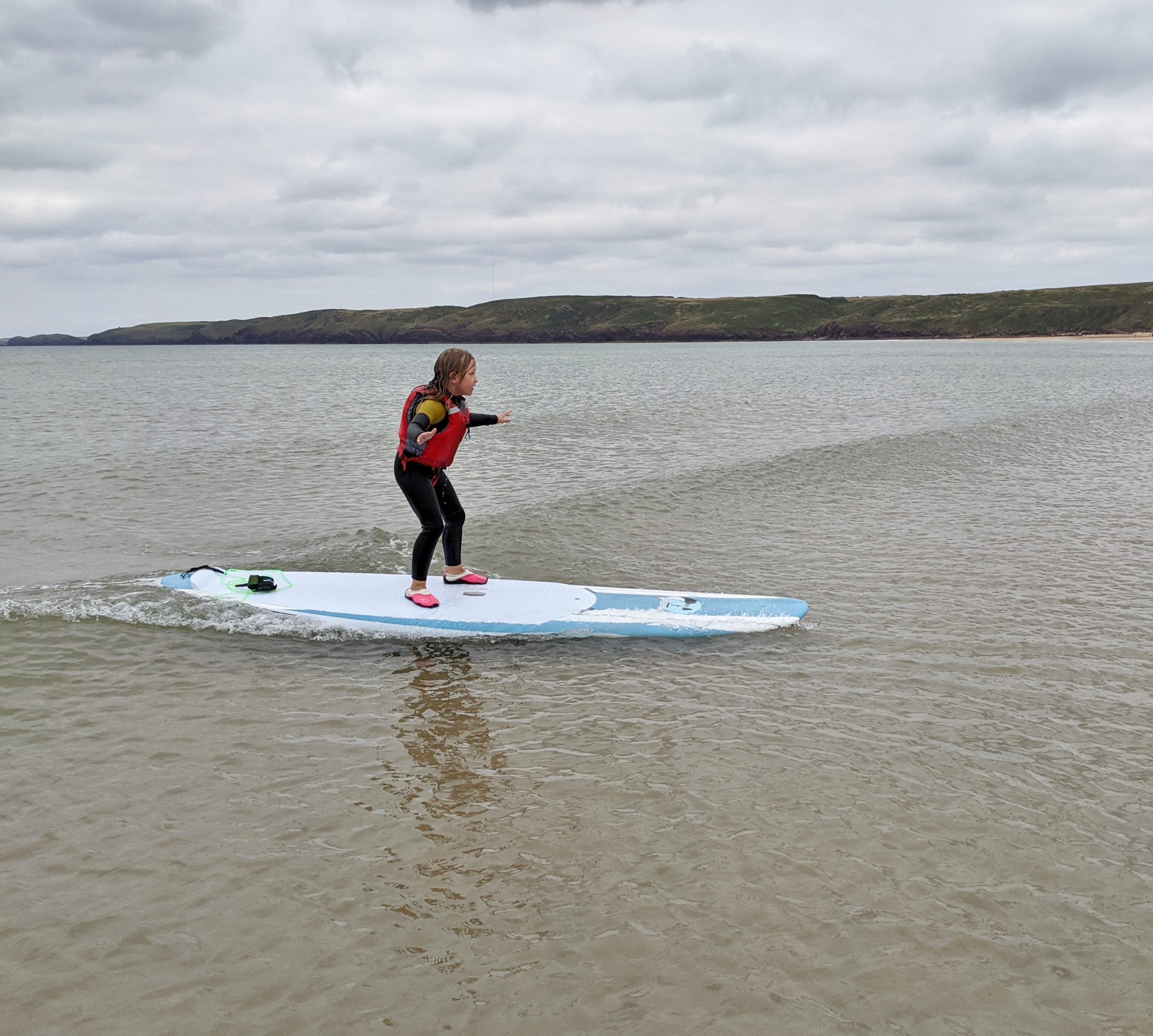 Freshwater Bay Paddleboard Co. Classic stand up paddle board 9'11 10'6 painted glass Paulownia wood finish. #39