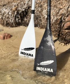 Indiana 2 and 3 piece adjustable 100% / 30% carbon SUP paddles.