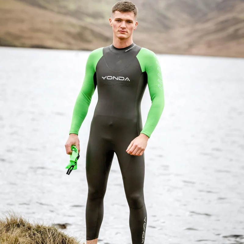 Yonda Spook 3mm men's wild swimming wetsuit.