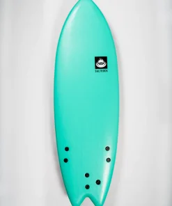 Saltrock Wave Creeper 5'8 Fish soft surfboard.