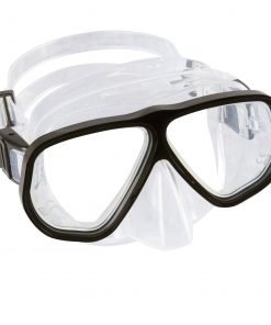 Martinique snorkel/dive mask (clear/black).