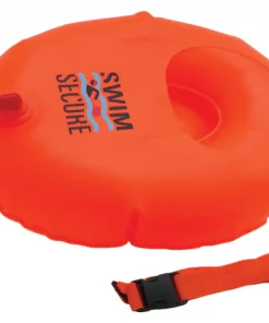 Wild swimming hydration float - orange.