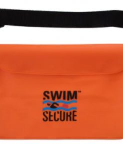 Wild swimming dry storage bum bag - orange.