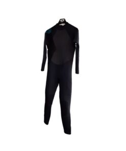 Used Adult Mens NCW Gulf Stream 4/3 yamamoto neoprene back zip wetsuit - size MT