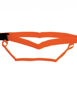 Wild swimming waist belt and leash - orange.