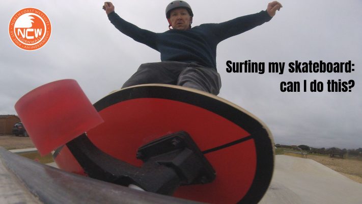 Surfing my skateboard #3